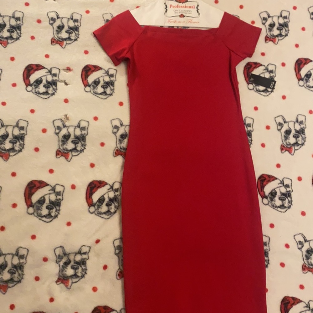 Red dress